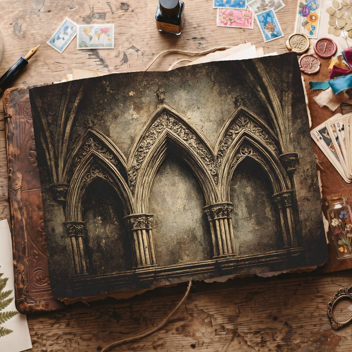 Gothic Digital Papers