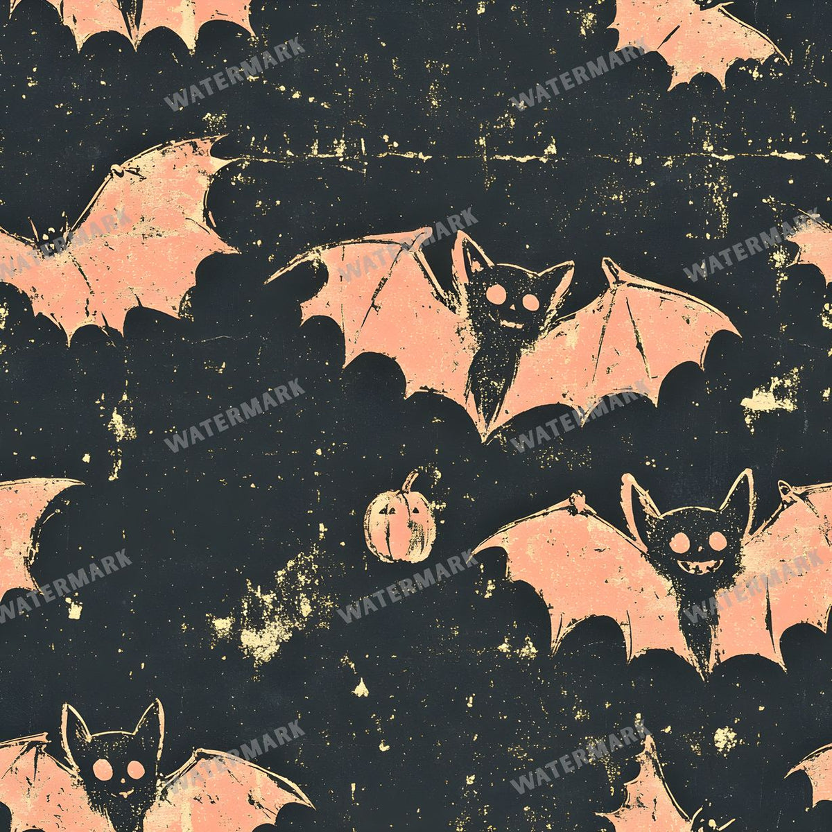 Halloween Seamless Pattern