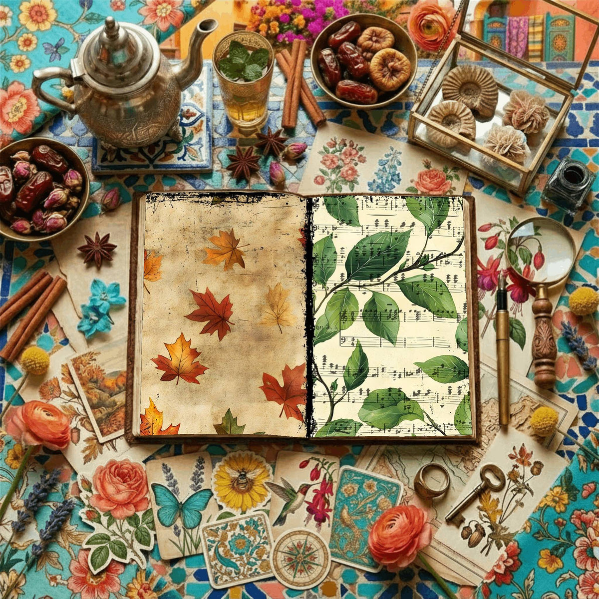 Leafy Digital Papers