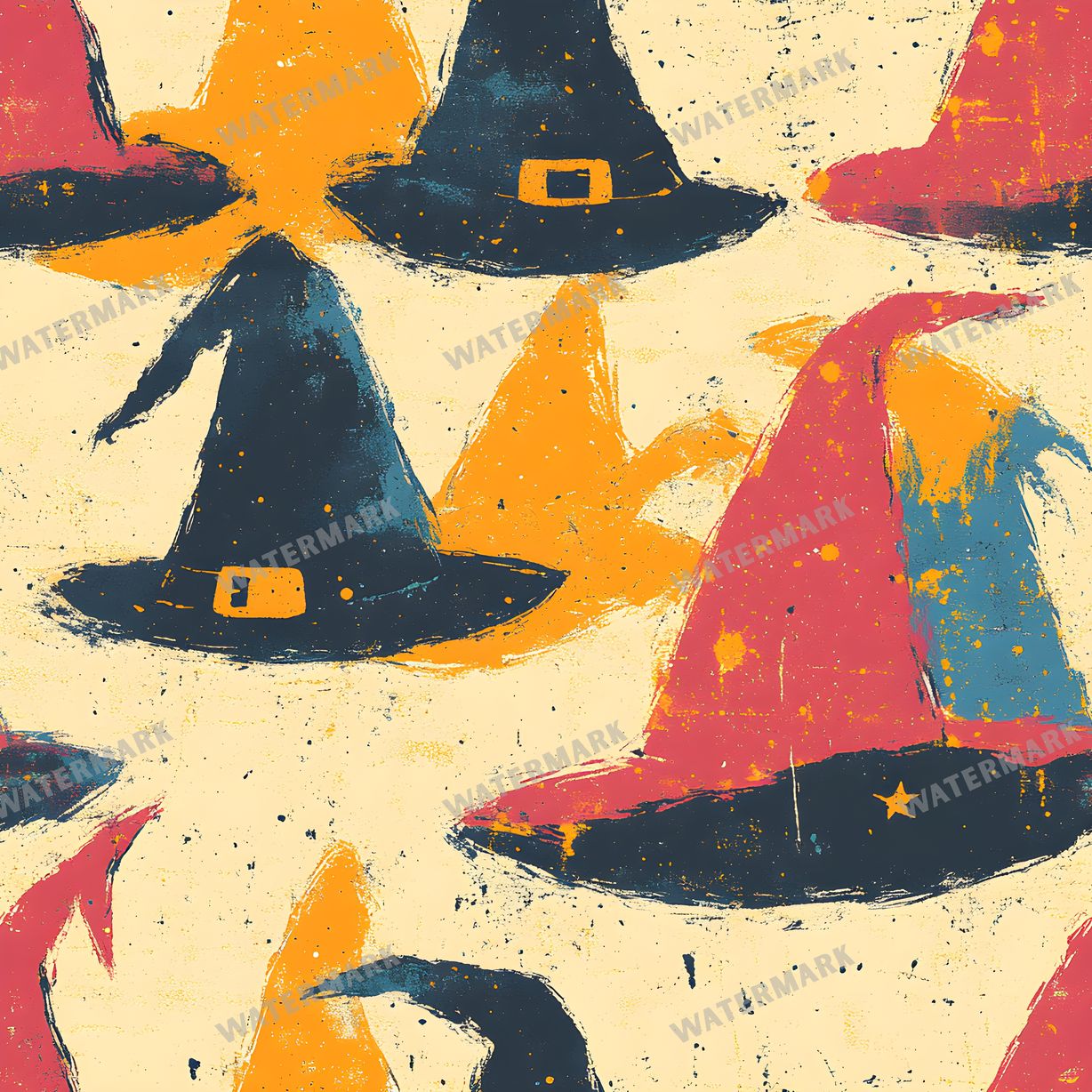 Witchcraft Seamless Pattern