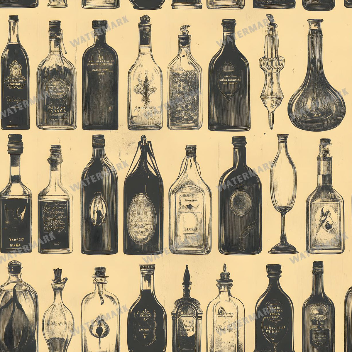 Witchcraft Seamless Pattern