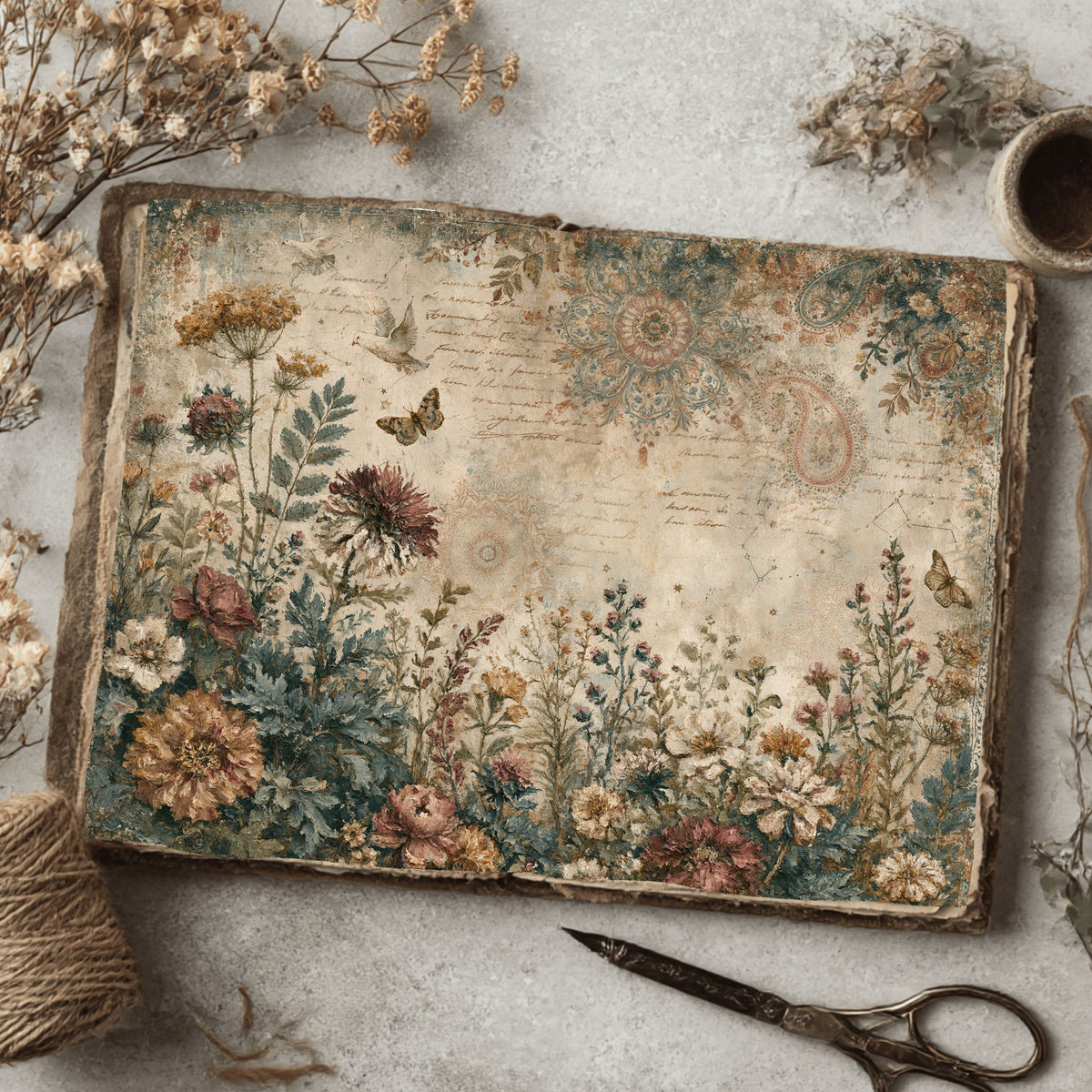 Carefree Bohemian Printable Paper