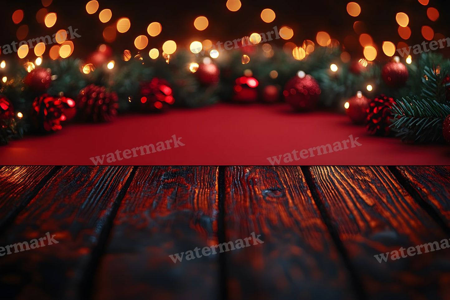 Red Christmas Backdrop Images