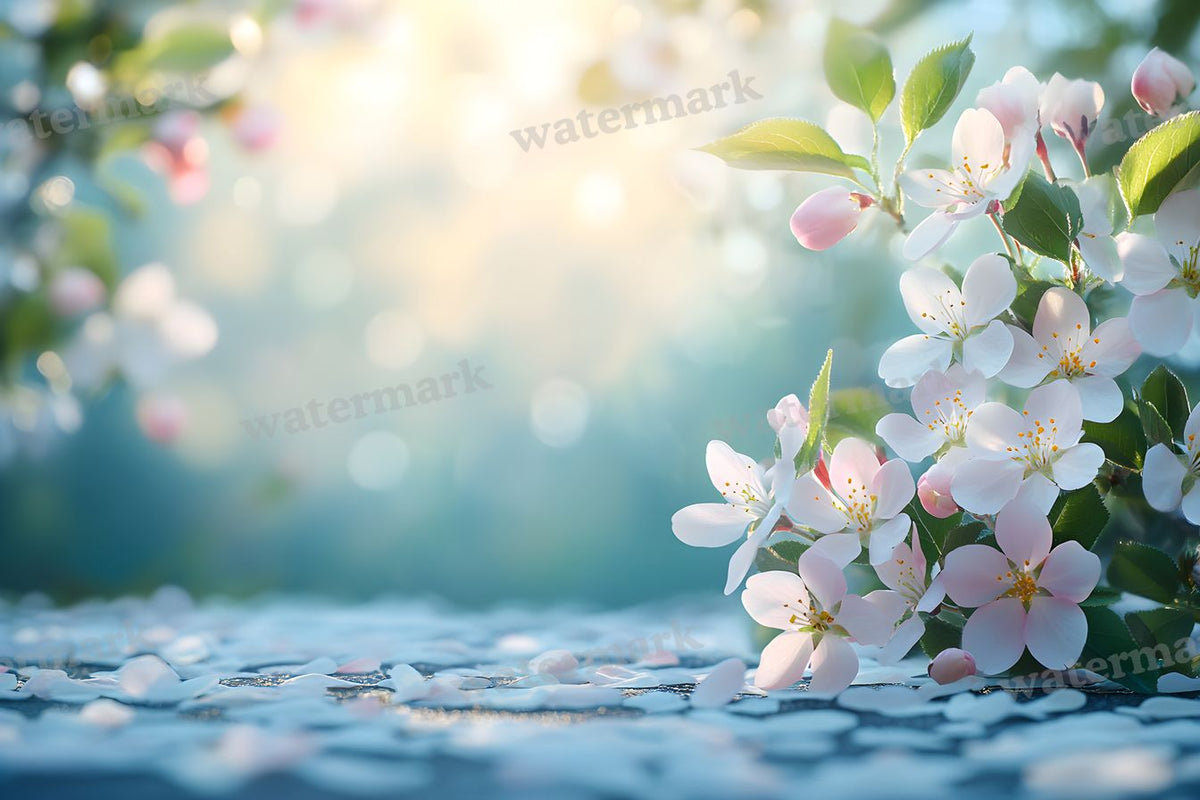 Spring Blossom Escape Backdrop Images
