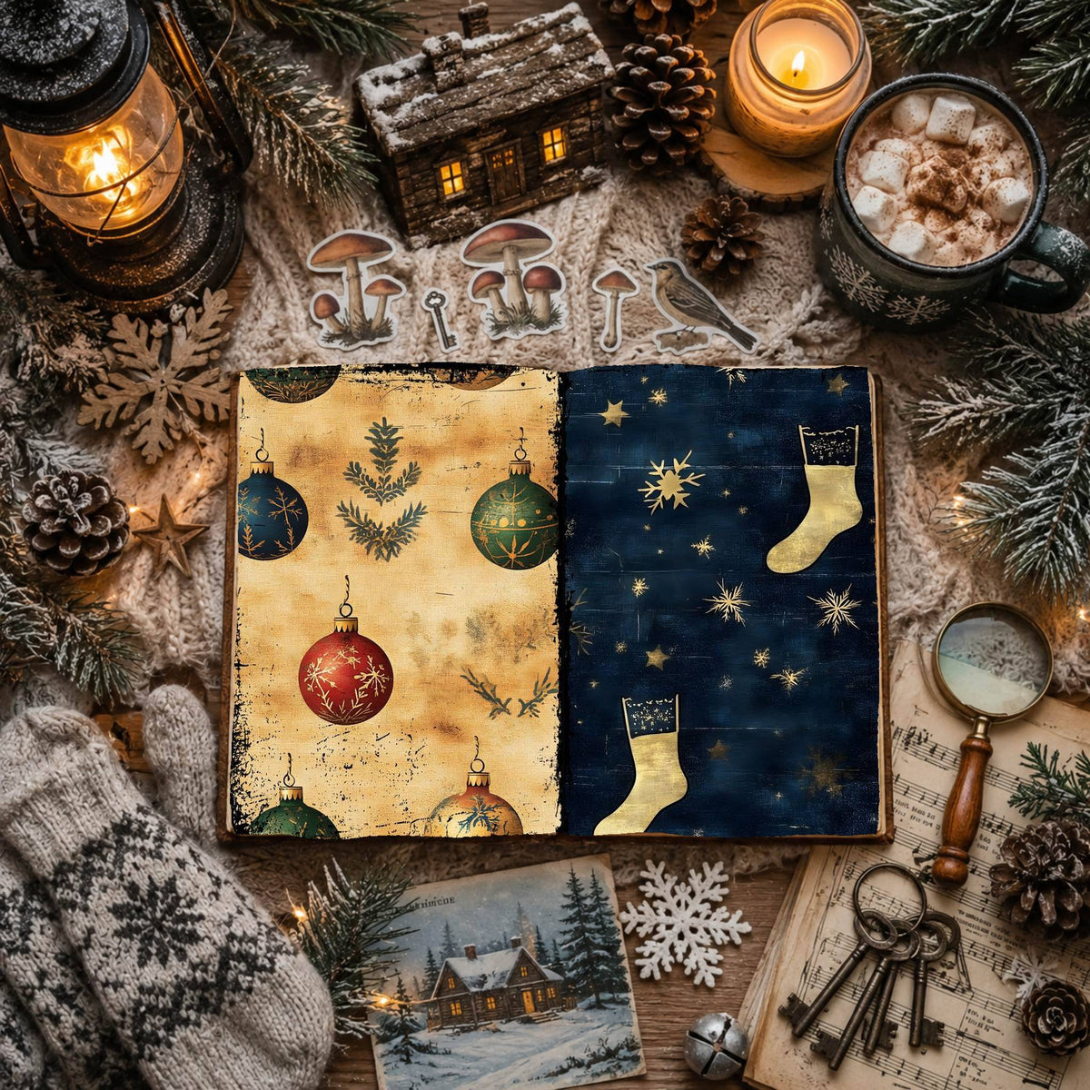 Christmas Digital Papers