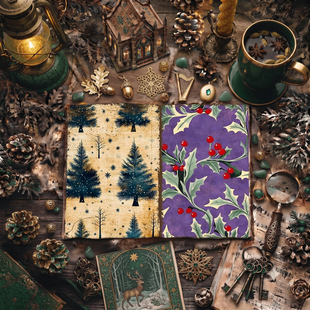 Christmas Digital Papers