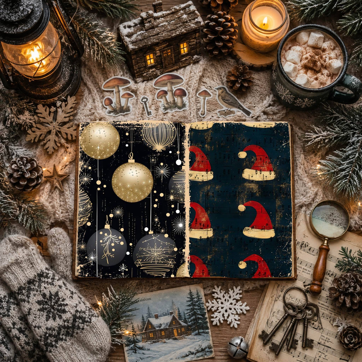 Christmas Digital Papers