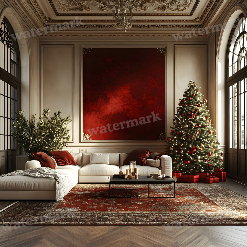 Classic Christmas Backdrop Images