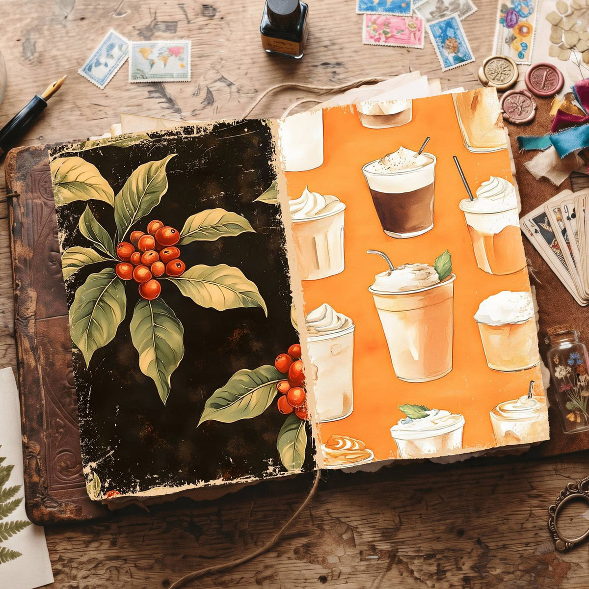 Coffee Digital Papers