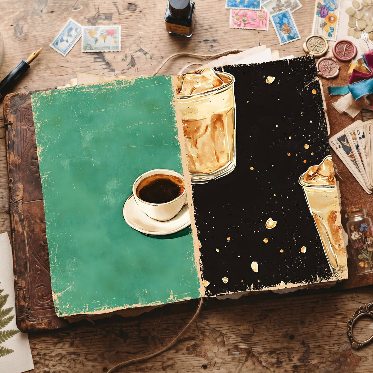 Coffee Digital Papers