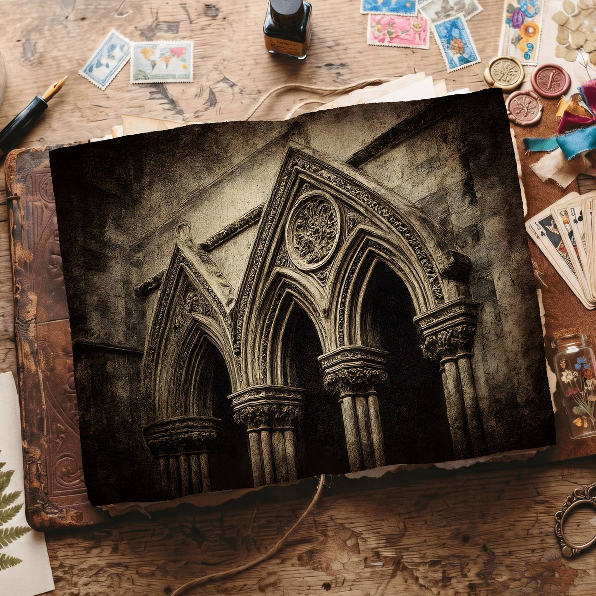 Gothic Digital Papers