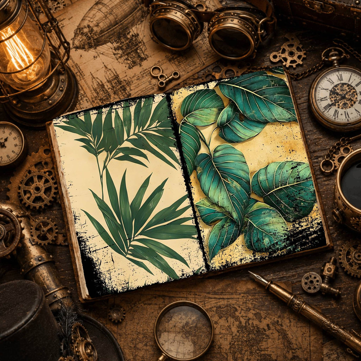 Leafy Digital Papers