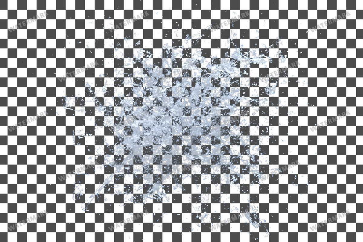 Snowflake Flurry Overlay Swirling Flakes