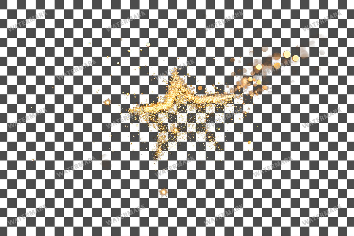 Starlight Tiny Sparkles Transparent Overlay Pngs