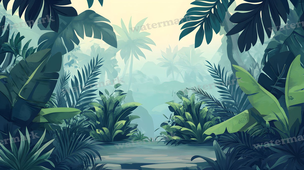 Tropical Forest Backdrop Images