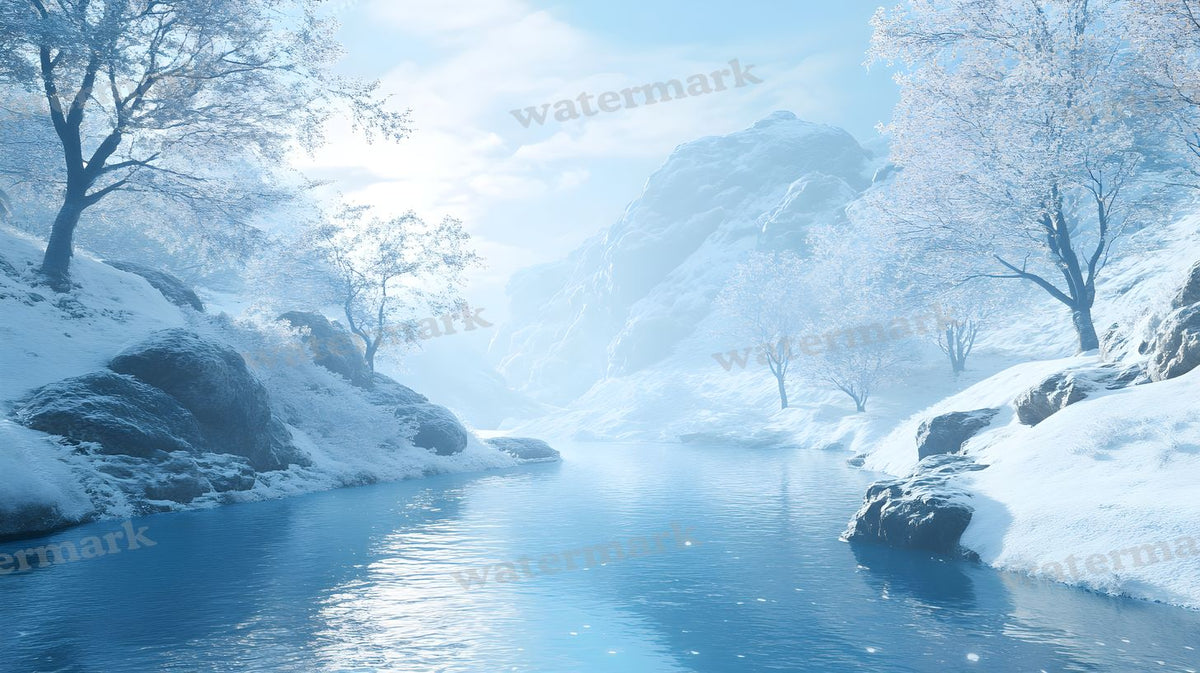 Winter Snow Backdrop Images