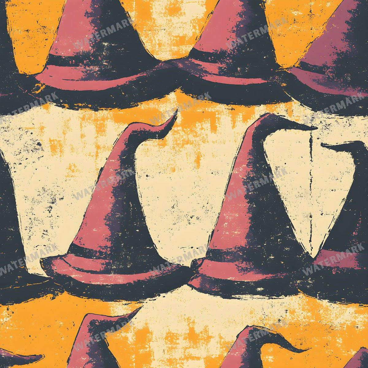 Witchcraft Seamless Pattern