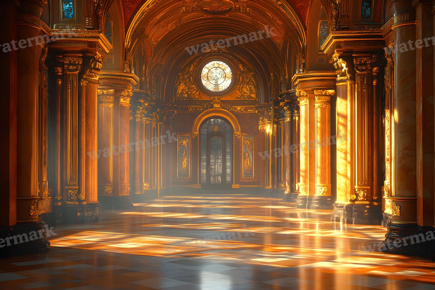 Amber Gallery Backdrop Images