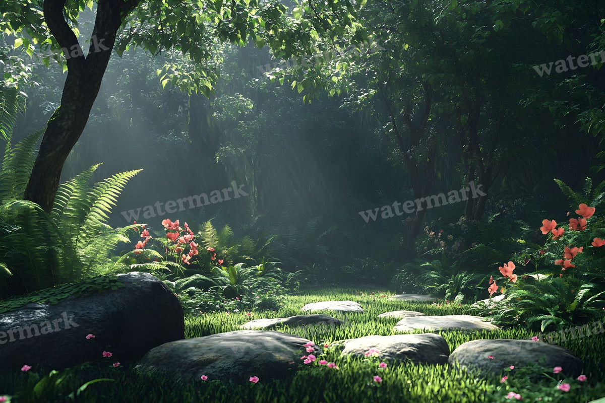Botanical Garden Backdrop Images