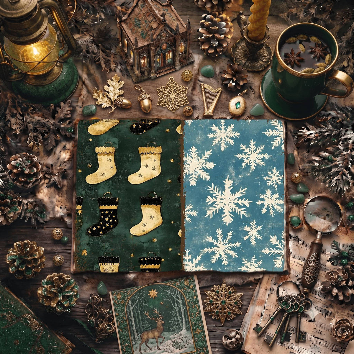 Christmas Digital Papers