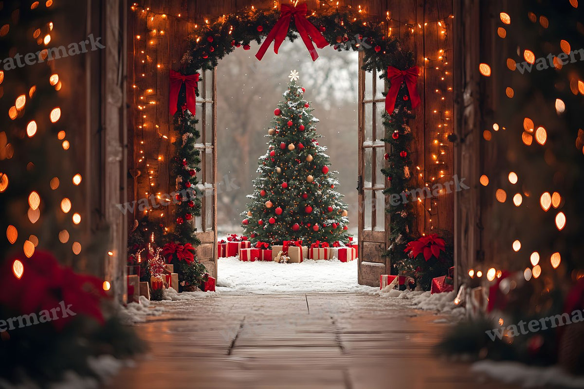 Classic Christmas Backdrop Images