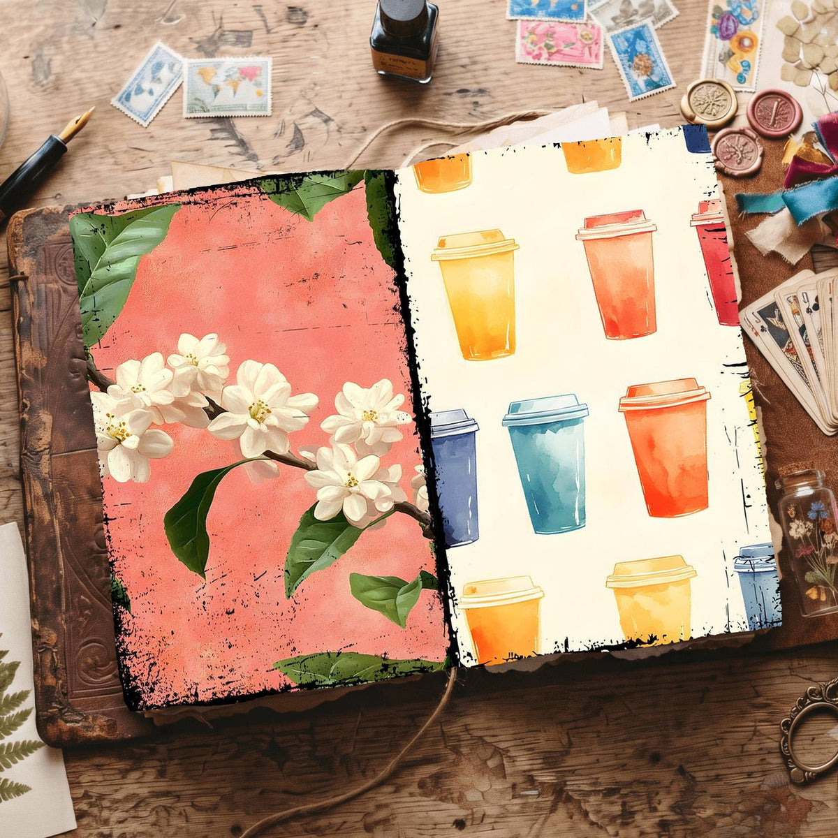 Coffee Digital Papers