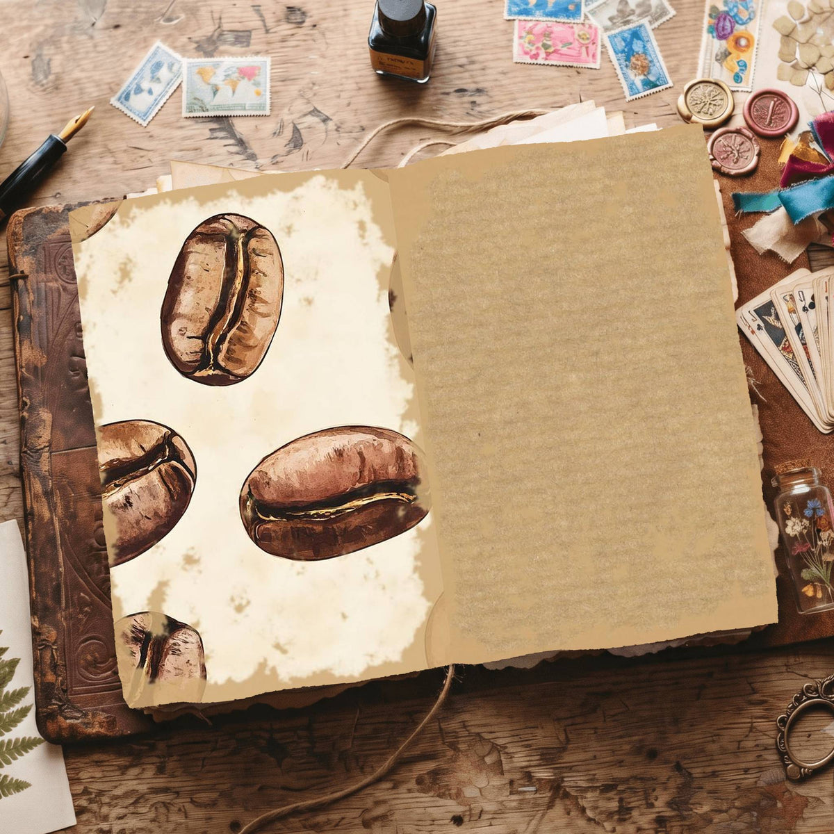 Coffee Digital Papers
