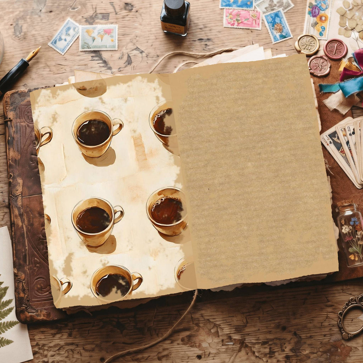 Coffee Digital Papers
