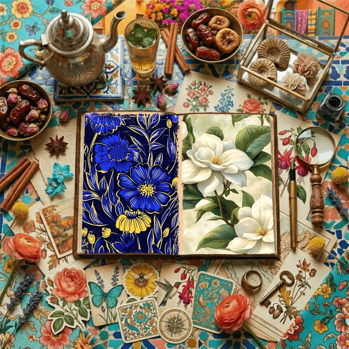 Floral Digital Papers