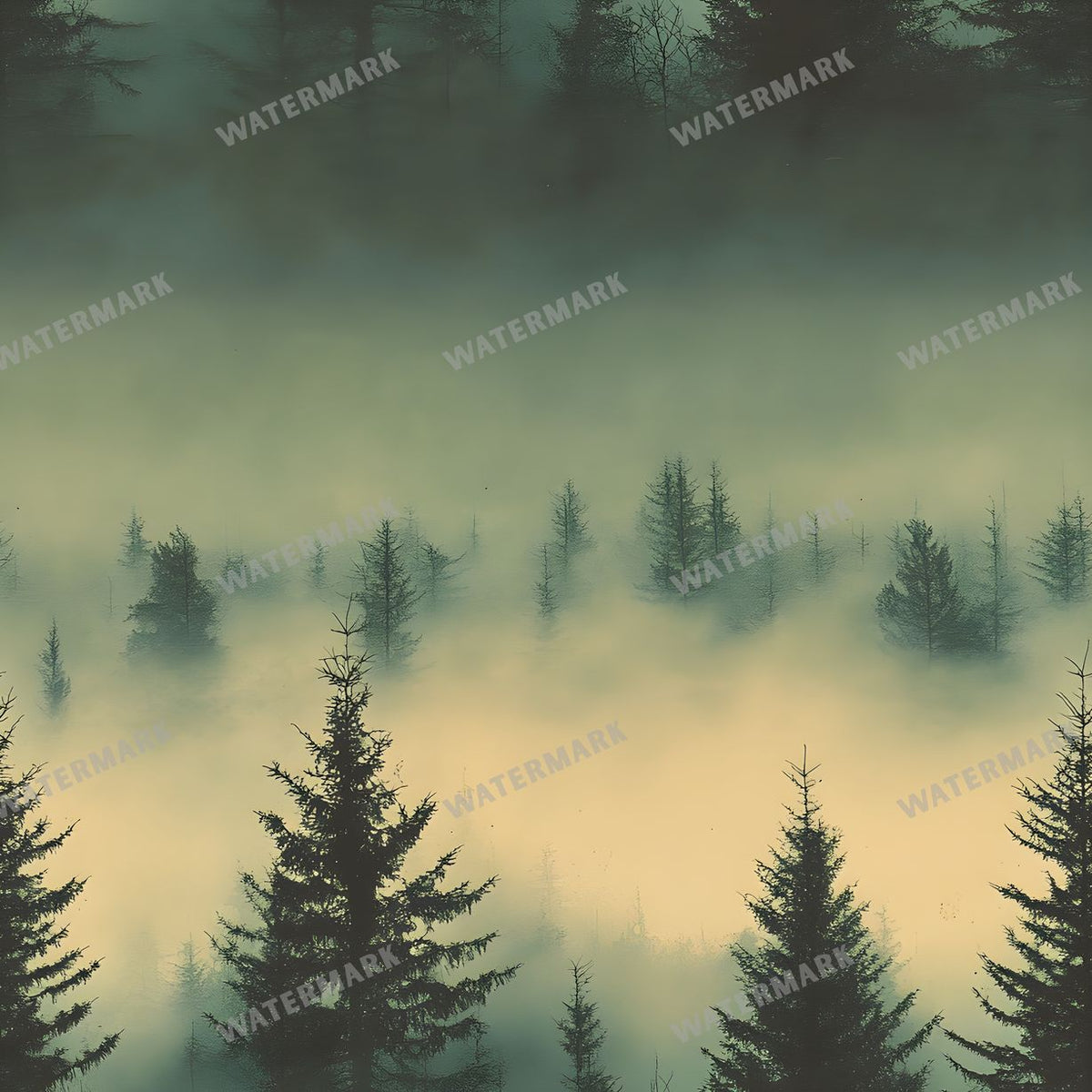 Forest Seamless Pattern