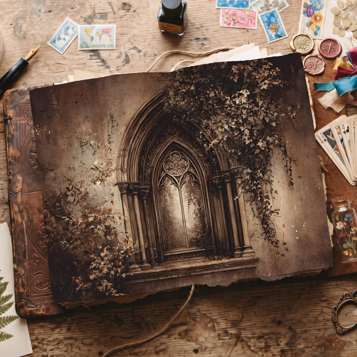 Gothic Digital Papers