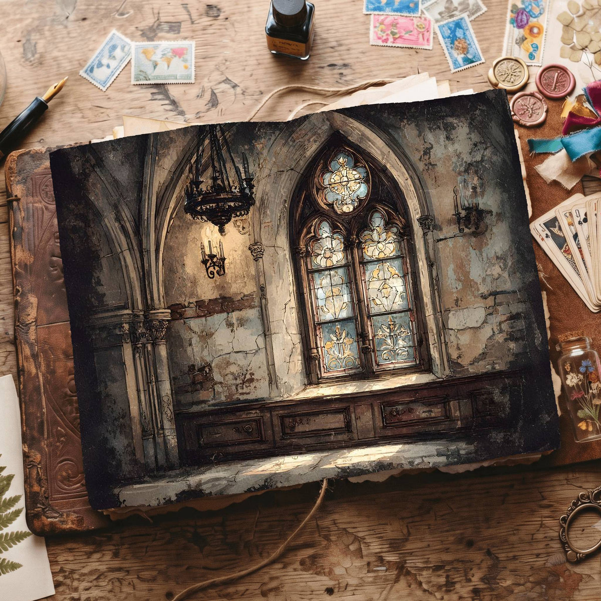 Gothic Digital Papers