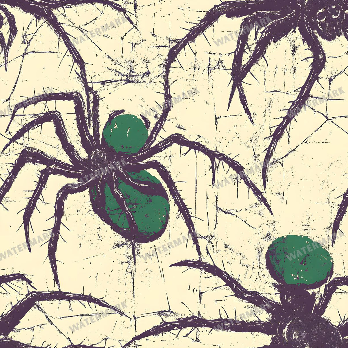 Halloween Seamless Pattern