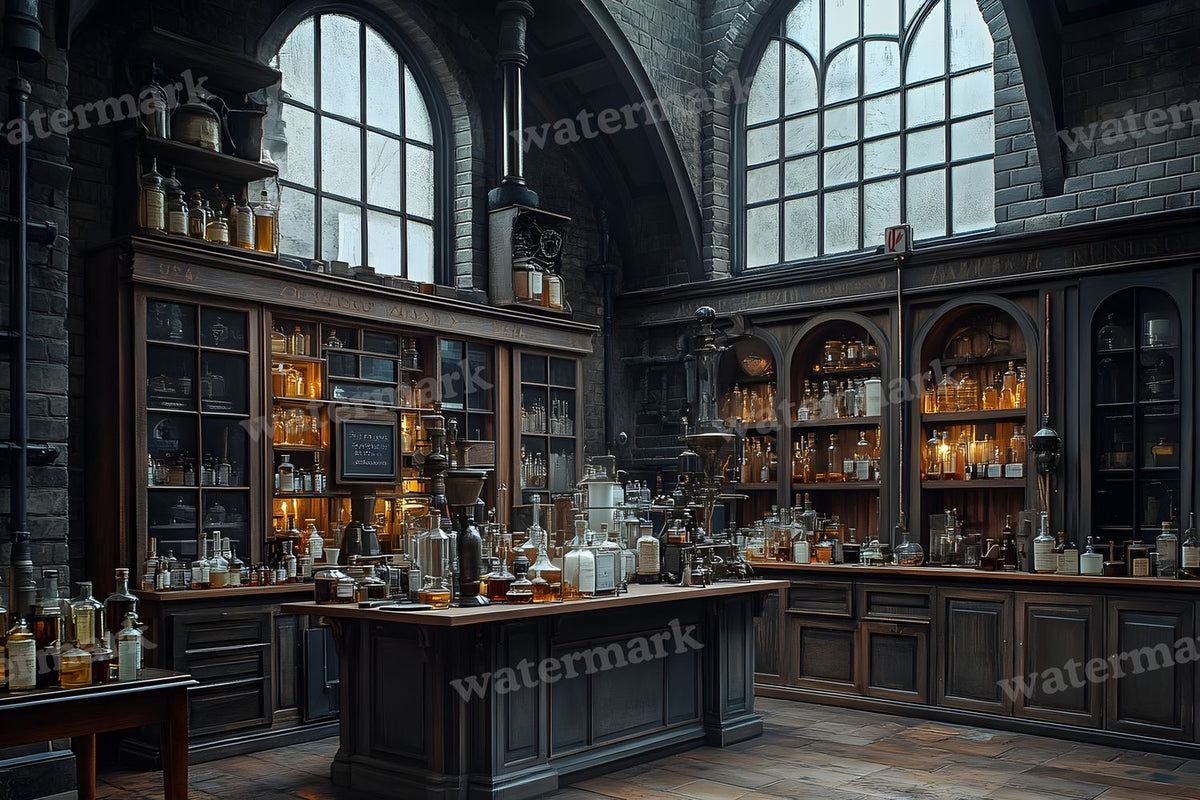 Alchemist Corner Study Backdrop Images