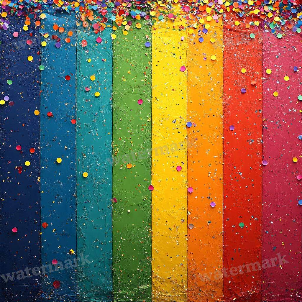 Rainbow Balloon Backdrop Images