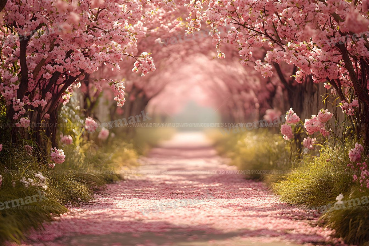 Spring Blossom Escape Backdrop Images