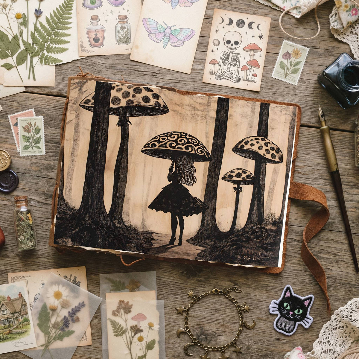 Alice In Wonderland Digital Papers