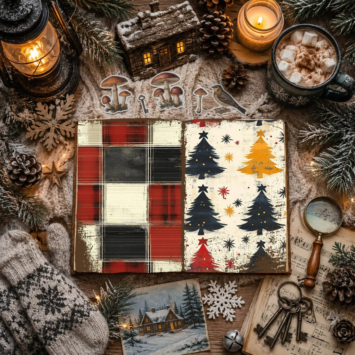 Christmas Digital Papers