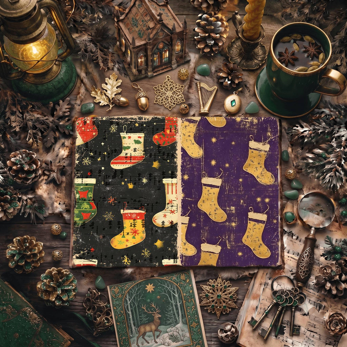 Christmas Digital Papers