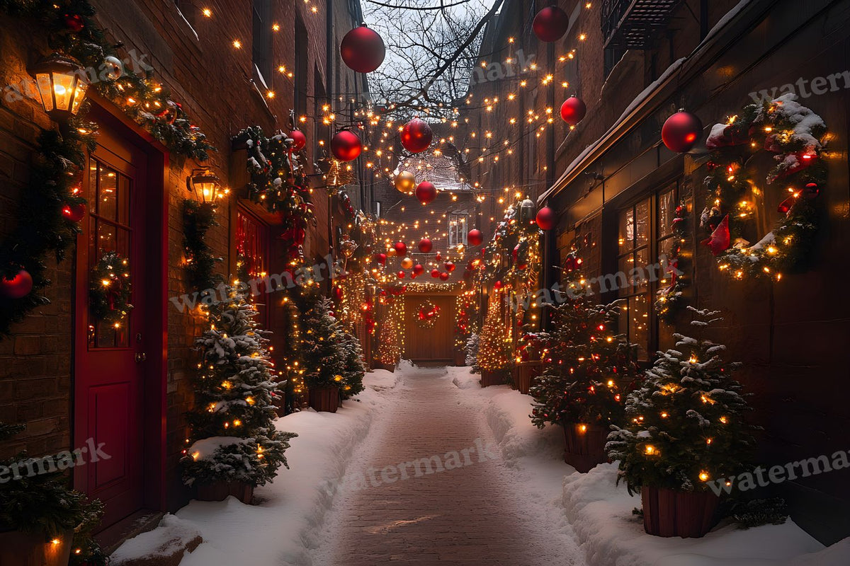 Classic Christmas Backdrop Images