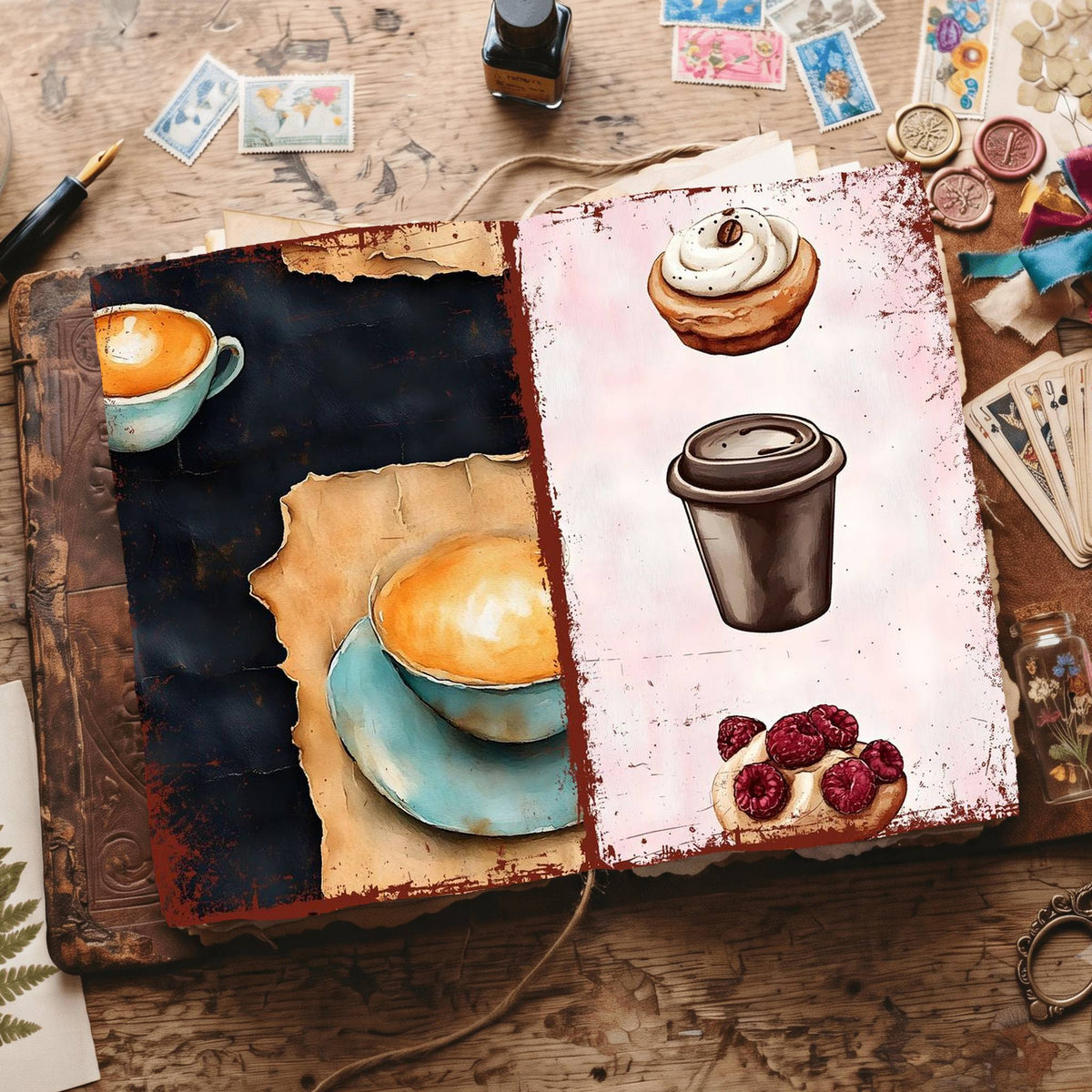 Coffee Digital Papers