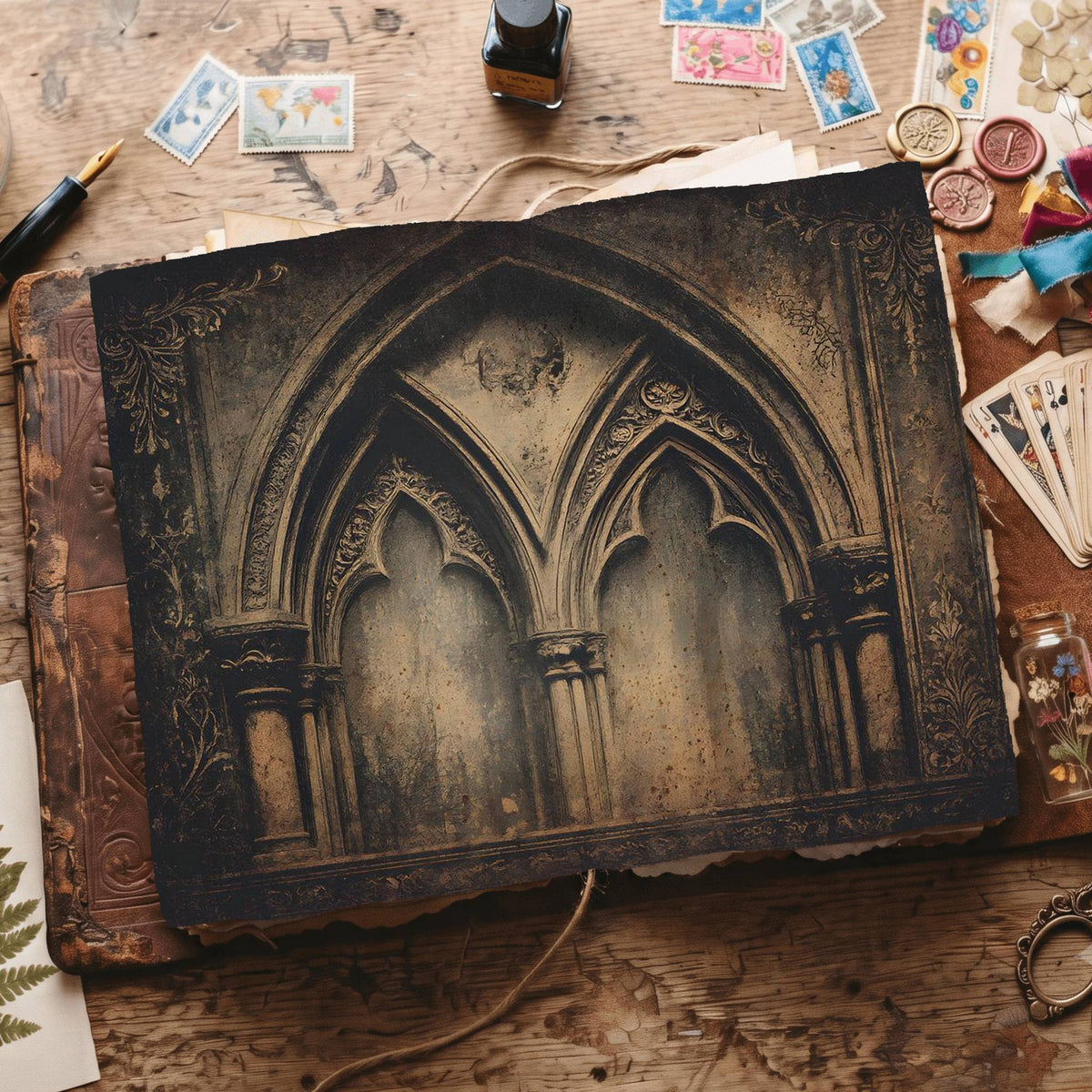 Gothic Digital Papers