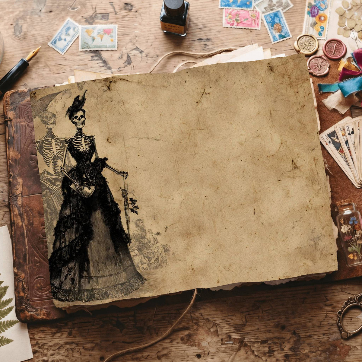 Gothic Digital Papers