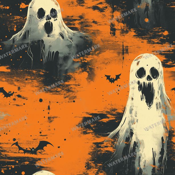 Halloween Seamless Pattern