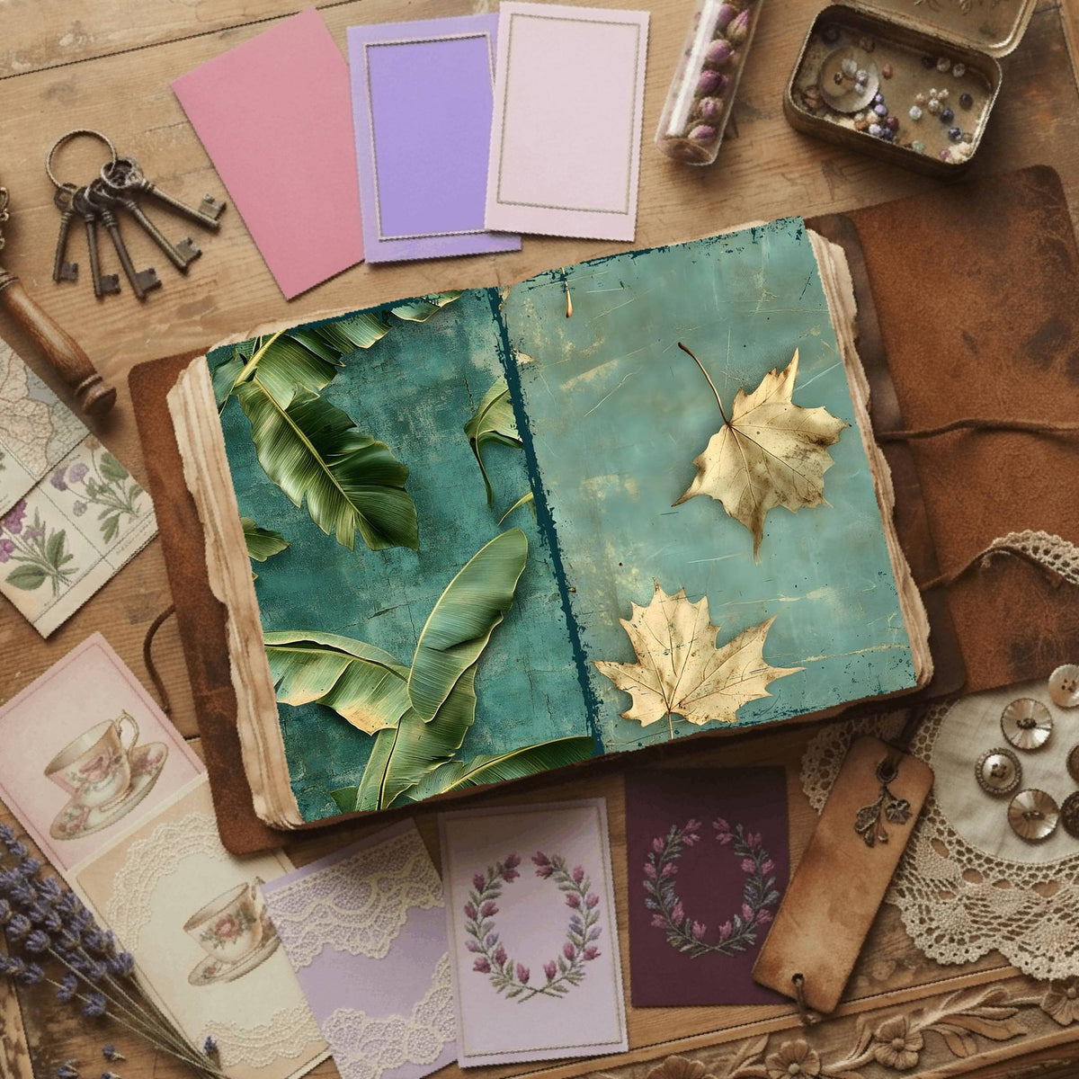 Leafy Digital Papers