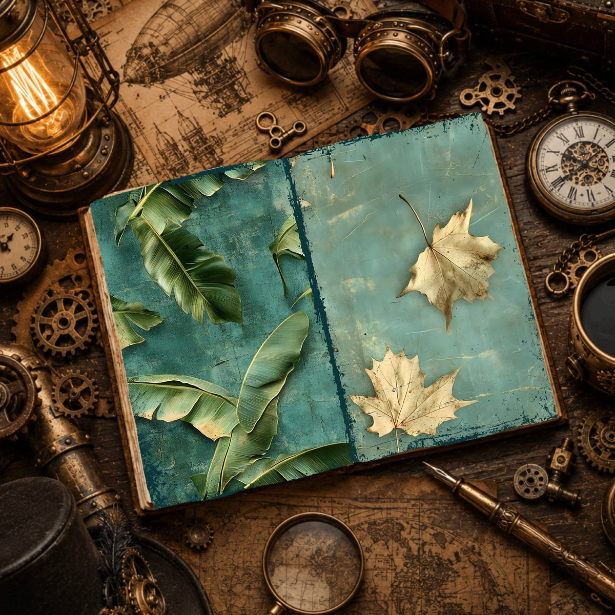 Leafy Digital Papers