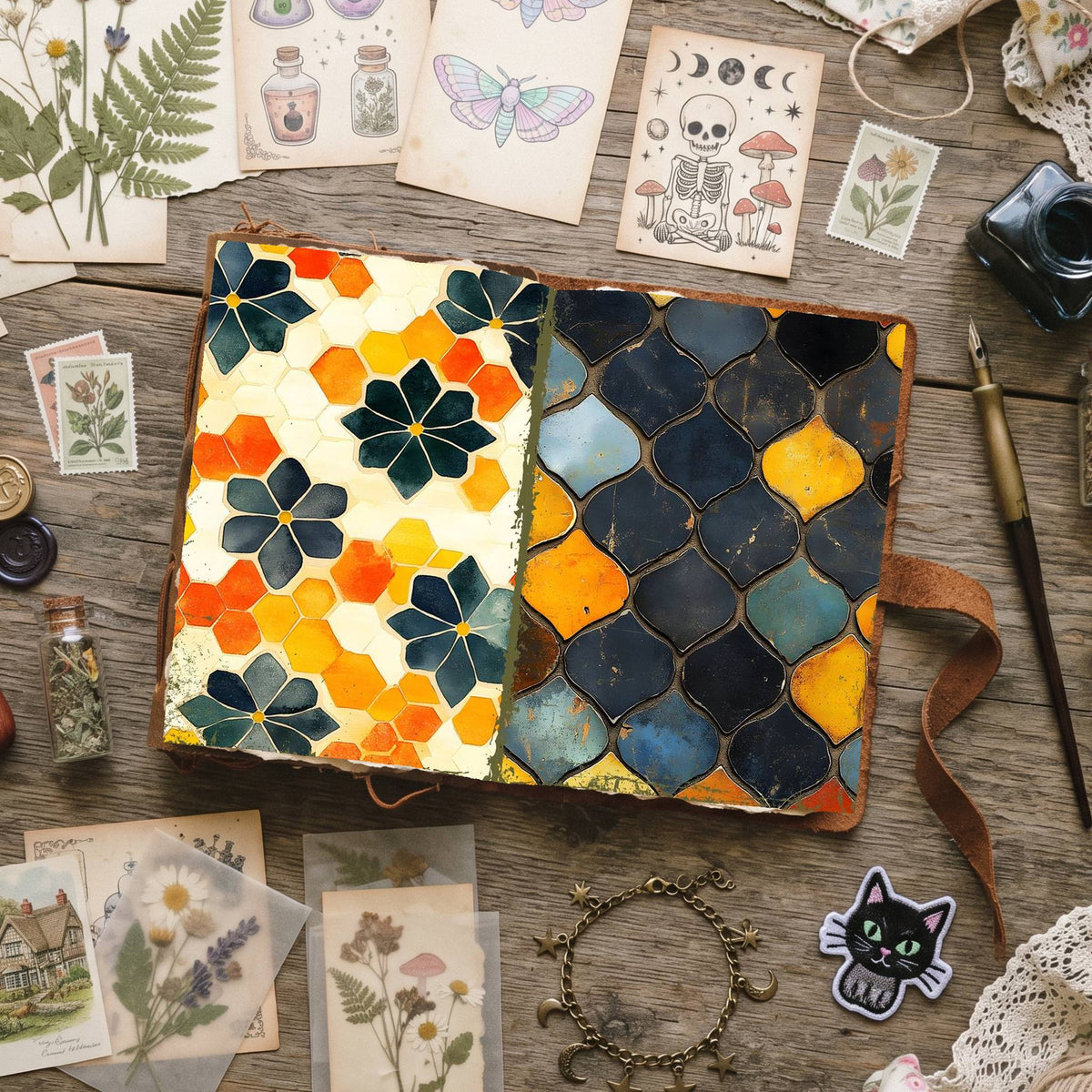 Moroccan Pattern Digital Papers