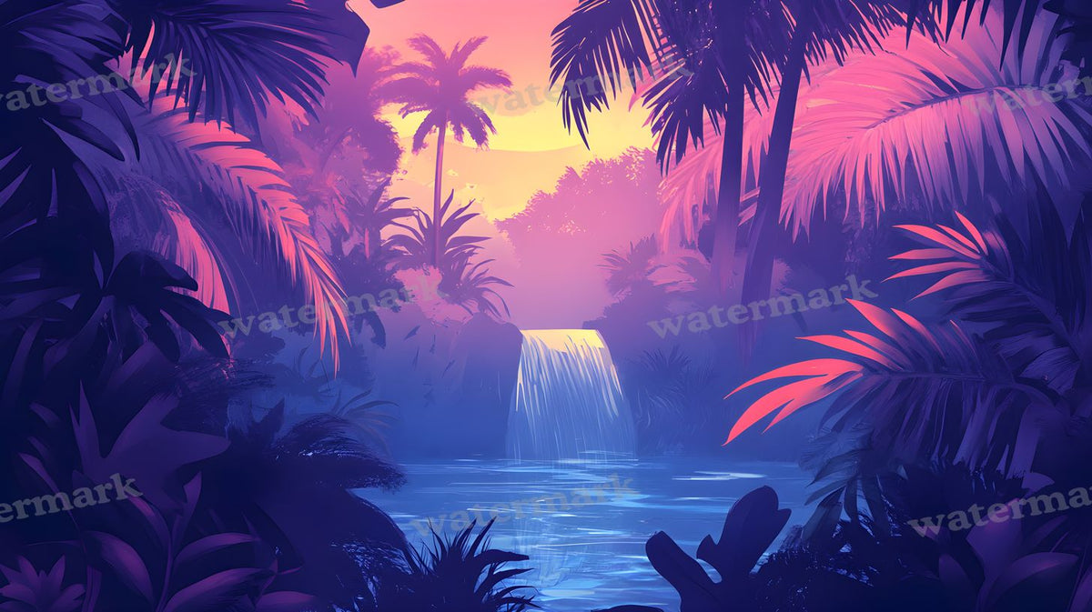 Tropical Forest Backdrop Images