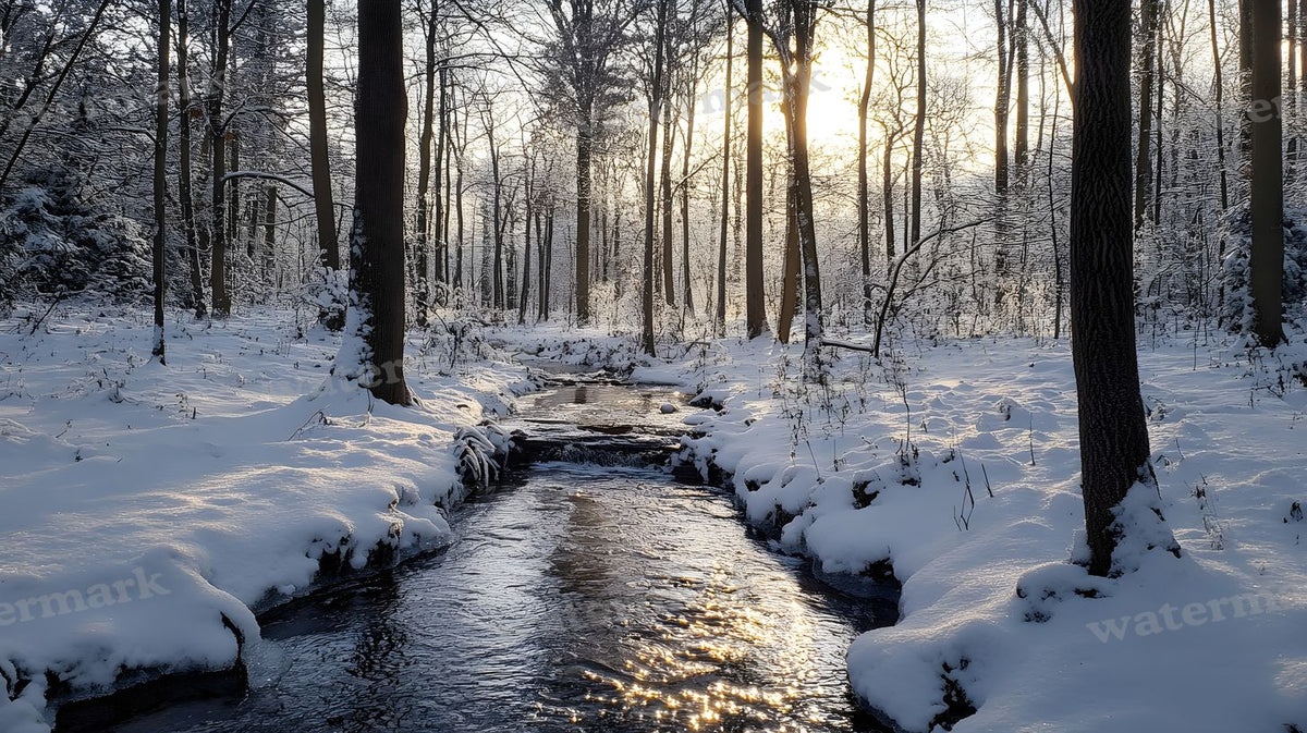 Winter Snow Backdrop Images