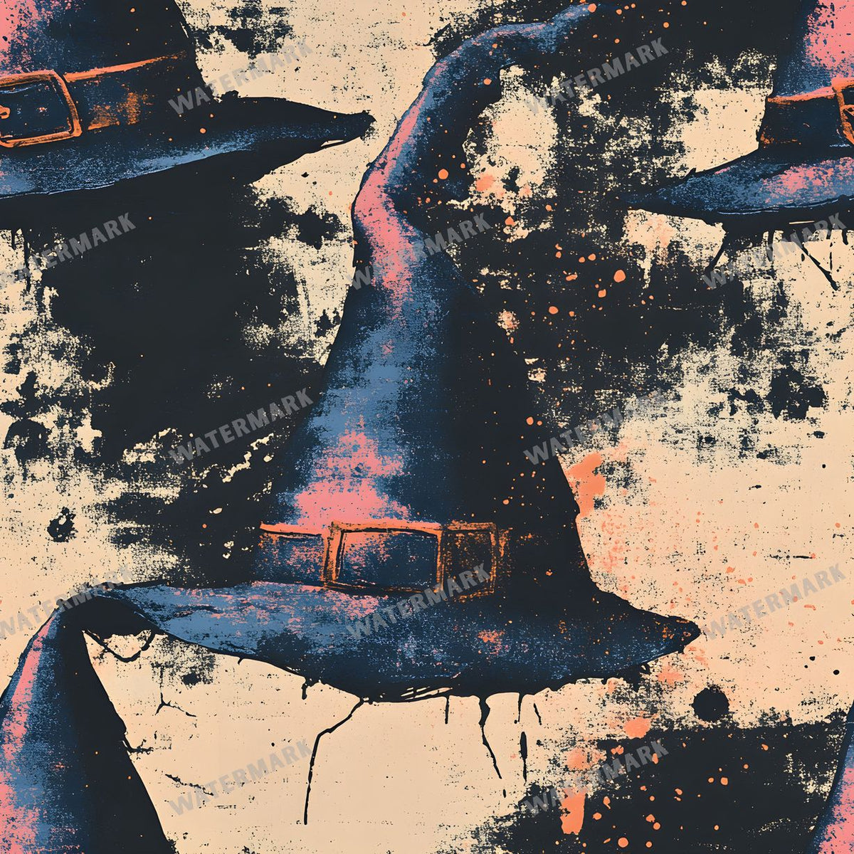 Witchcraft Seamless Pattern